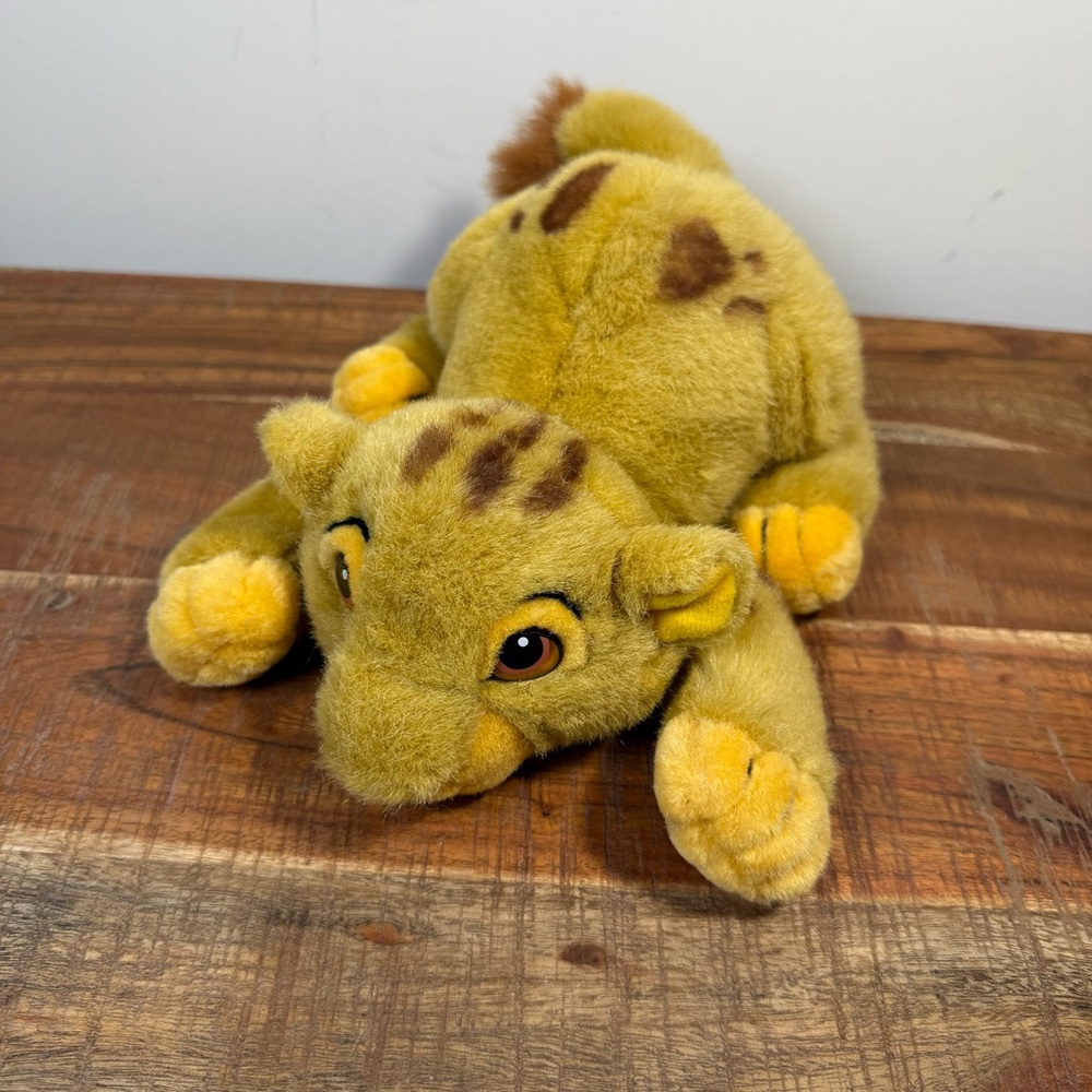 Vintage Disney Simba Plush